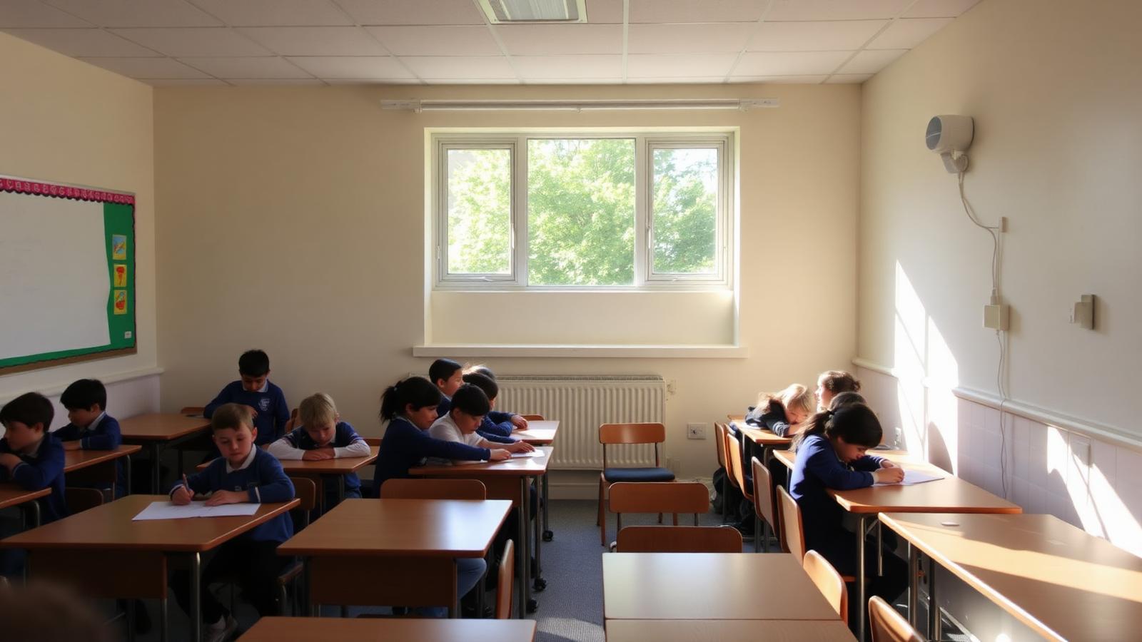 Schools Air Quality: CO₂, PM2.5 and Ventilation in UK Classrooms